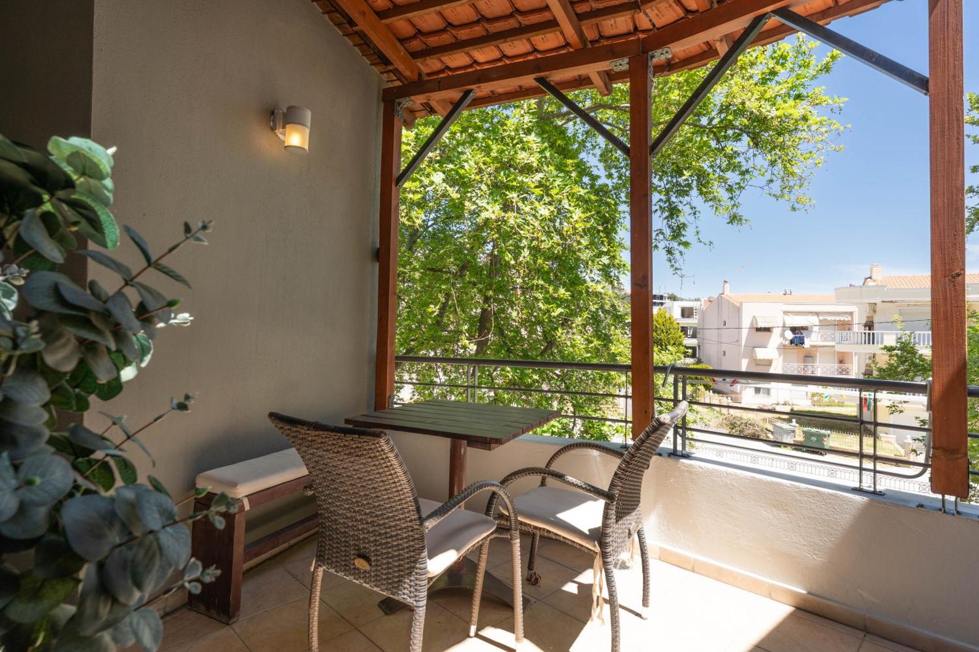 Kipos Resort Néa Péramos Bagian luar foto