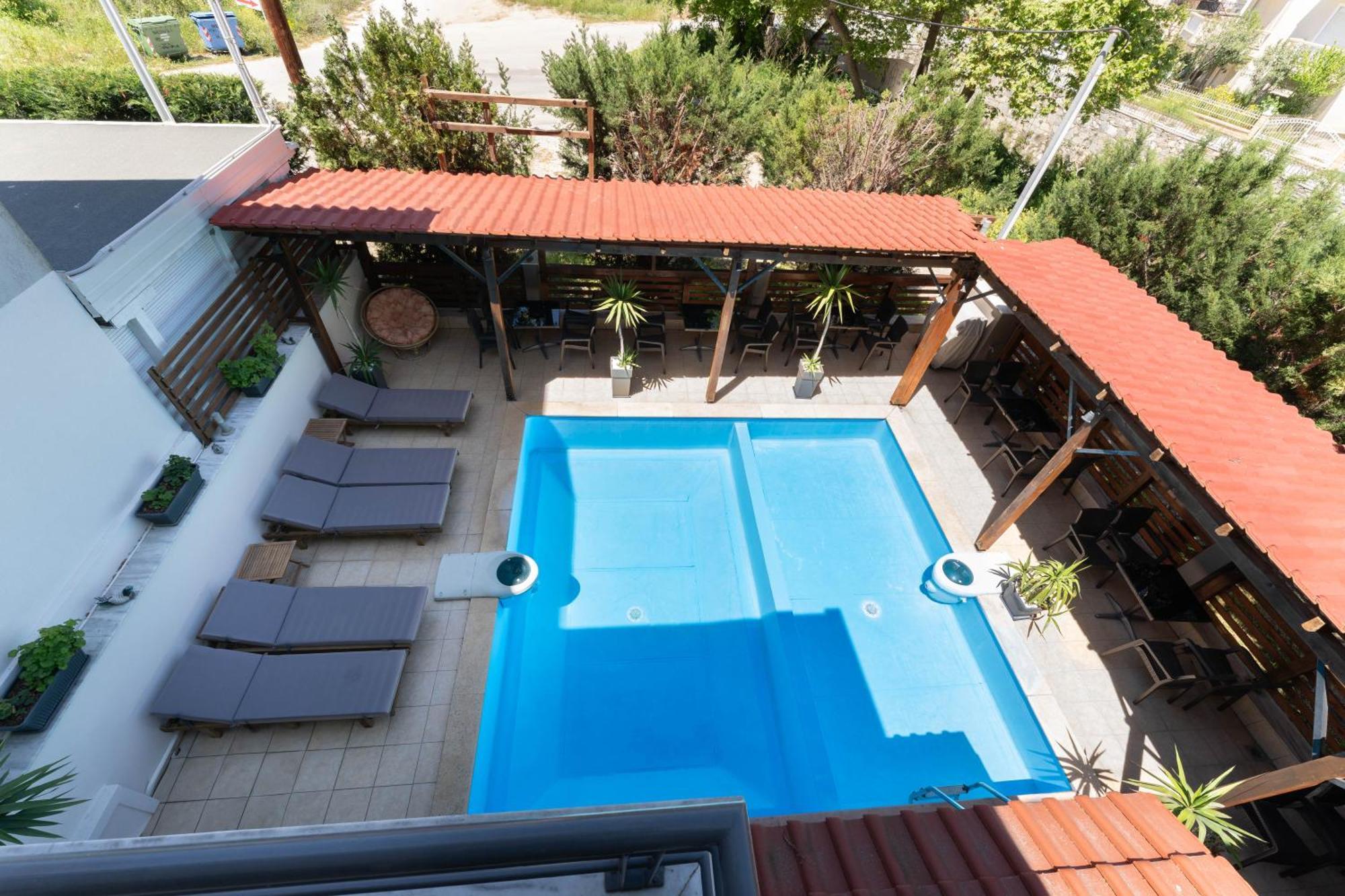 Kipos Resort Néa Péramos Bagian luar foto