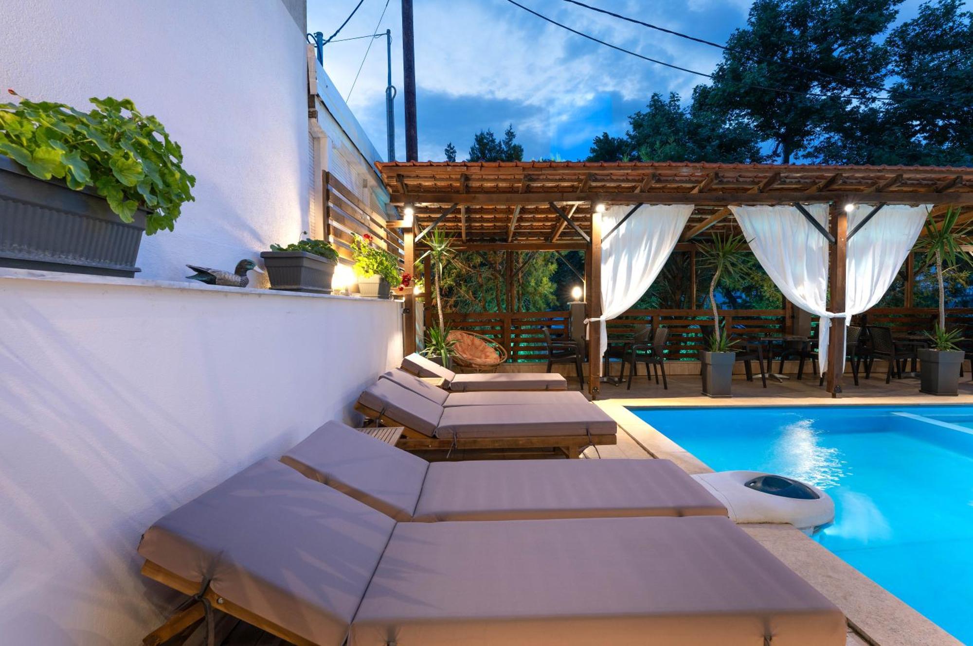Kipos Resort Néa Péramos Bagian luar foto